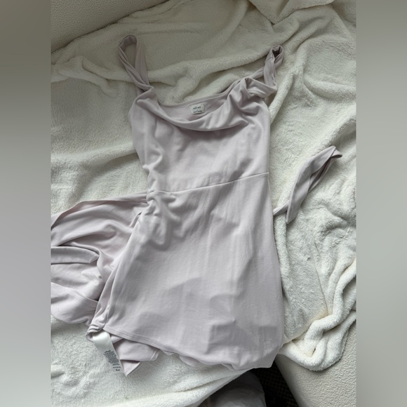 Wilfred Wrap Dress in Lilac - Picture 2 of 2